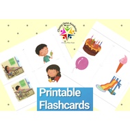 [E-flashcards] First English Words  FLASHCARDS [100 CARDS]
