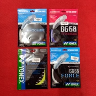 Yonex BG 66 Ultimax Badminton Strings/Aerosonic/BG 65 Titanium/Exbolt 63/BG 66 Force