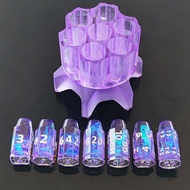 Resin Dice Set Can Rotate Polyhedral DND Dungeons and Dragons Dice Board Game Running Group