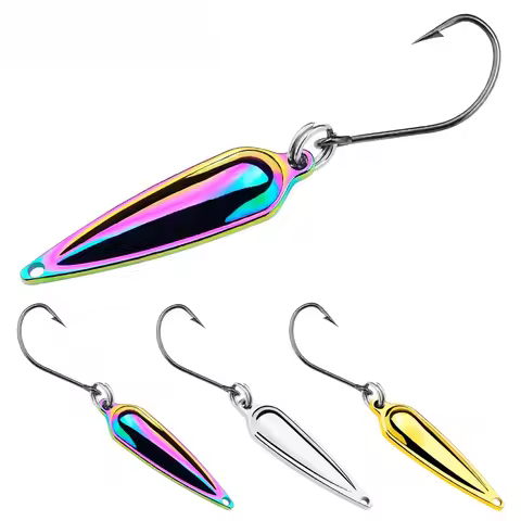1pcs Long-Cast Spinner 1.5g 2.5g Micro Spinner Lure Whitebait, Silverfish, and Black Bass Lures Meta