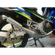 SUZUKI knalpot satria shark dolphin 2-stroke RGV 120 RGX 120 Stinger 120 Akira 120 standard racing