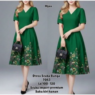 Dress thick scubaWanita, new contemporary model 7063/75320