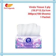Vinda Tissue Vinda Facial Tissue Vinda Kitchen Towel Bamboo Tissue Paper Face Pocket 3/4Ply TLG