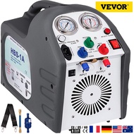 VEVOR Refrigerant Recovery Machine HVAC Portable Air Condition Compressor with Pipe Fitting 1/2 HP for All Common CFC HFC HCFC