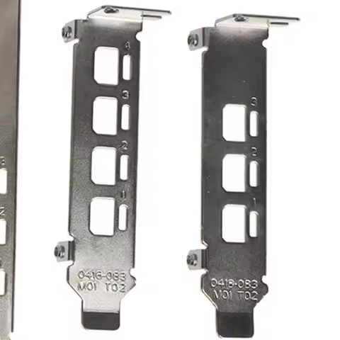 Graphics Card Baffle Bracket For NVIDIA Quadro K1200 NVS510 P400 P600 P620 P1000 High Quality