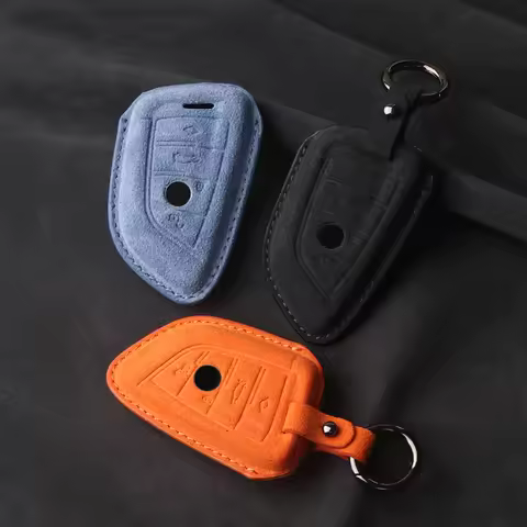 For BMW X1 X3 X5 X6 Series 1 2 5 7 8 F15 F16 E53 E70 E39 F10 F30 G30 G20 G11 Car Key Case Cover Prot