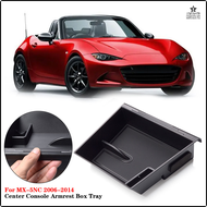 [pdse] Armrest Center Console Storage Box for Mazda mx-5 2006 - 2014 mx5 Miata Roadster