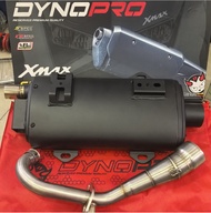 DYNOPRO YAMAHA XMAX X-MAX 250 V1 V2 SUPER PRO RACING EXHAUST -LOW NOICE AS BACK PRESSURE EXHAUST