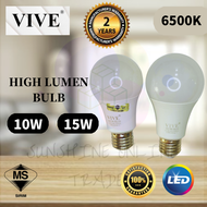 E27 Led Light Bulbs 10W 15W Led Bulb Energy Saving Lamp Down Light Bulb Daylight White Warm [2 Years Warranty]