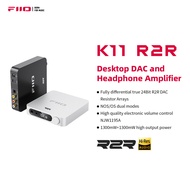 FiiO K11 R2R High-Performance Desktop DAC Headphone AMP for Home Audio or PC 6.35mm and 4.4mm Balanc