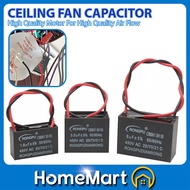 CBB61 Fan Capacitor CBB61 Oil Absorption Range Fan Start Capacitance 440-450V Kapasitor Kipas Siling
