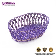 OVAL RATTAN PARCEL BASKET (MEDIUM) Rattan Basket Basket Rattan Storage