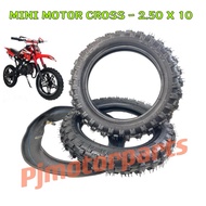 ( 2.50 X 10 ) TYRE & TAYAR MINI DIRT POCKET BIKE MOTOCYCLE MINI SCRAMBLER MOTOR CROSS SPORT POKET 47