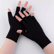 Black gloves Black gloves Manicure Lighting gloves Anti-Ultraviolet Anti-Black Anti-Radiation Baking