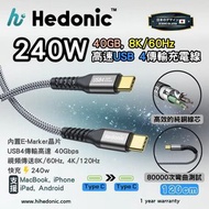 日本🇯🇵Hedonic 240W 超快速充電線