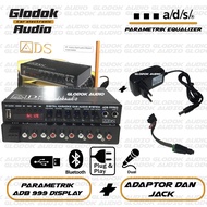 Parametrik Equalizer mixer car amplifier display ADS ADB 999 EQ digital Karauke bluetooth display a
