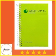 ⭐ ◄ ◊ GREEN APPLE NOTEBOOK