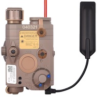 Airsoft PEQ 15 PEQ Box IR Laser + Red Laser Sight + White LED Flashlight for AEG GBB CQB