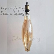 L180ak chandelier + luxury edison bulb led 4w lighting decoration