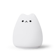 7 Colors Cute Cat LED Night Light - Dimmable USB Powered Silicone Touch Sensor Lamp Kids Bedroom Dec