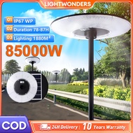 solar light outdoor lighting 85000W UFO  IP67 Lampu solar outdoor waterproof Motion sensing solar st