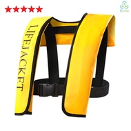 Inflatable ROMPI PELAMPUNG Life Jacket Automatic Fishing Boat Manual Dewasa Jaket Vest Include Gas C