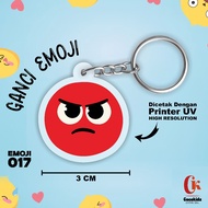 GANTUNGAN EMOJI KEYCHAIN 017 - ACRYLIC KEYCHAIN
