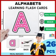 ABC Alphabet flash card for kid kad abc flash card abc flashcards abjad huruf alphabet 闪卡 alphabet c