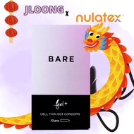 Nulatex Feel+ Bare Cell Thin 003 Condoms kondom Nipis Gila 003 超薄安全套 Condoms 12 Pcs【Ready Stock】