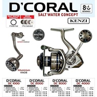 Reel SALT WATER KENZI D CORAL 8+1 ballbearing