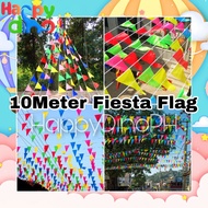 10meter fiesta party flag colorful banderitas flag party decorations Happy Dino Party Needs