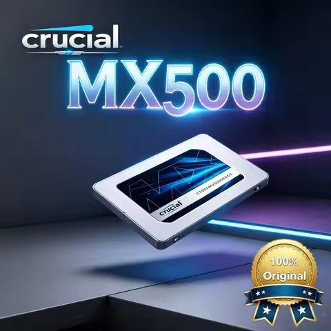 Crucial Large Capacity 2TB Crucial MX500 2.5 Inch SATA3 Solid State Drive 3D NAND Flash Easy Setup F
