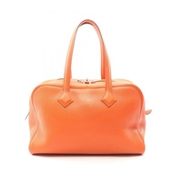 【二手】愛馬仕 HERMES 手提包 Victoria 35 橙色罌粟花皮革 Victoria 2 35 橙色罌粟花 女士二手 B