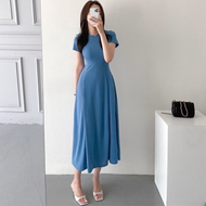 HOÀN TIỀN 20% - Đầm xòe dáng dài qua gối nhiều màu hàng cao cấp mặc đi chơi đi tiệc hàng có sẵn tại 