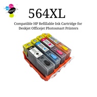 564XL Compatible HP Refillable Ink Cartridge for Deskjet Officejet Photosmart Printers [theinksupply