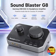 Creative Sound Blaster G8 USB-C Gaming DAC Amp HDMI ARC Dolby Digital Chat Mix