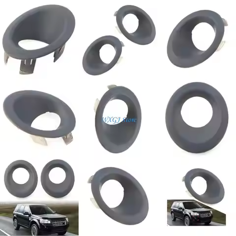 37JE Replacement Left/Right Bumper Fog Lamp Bezel Cover Trim for Freelander 2