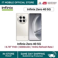 Infinix Zero 40 5G Smartphones | 6.78" FHD+ With Curved Screen | 144Hz Refresh Rate | 5000mAh Batter