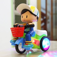 3115 &amp; 0819 Tricycle Clown Kids Toys Bicycle Clown Stunt Bicycle Clown