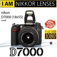 Nikon D7000 + 18-55mm Lens (Used) (99% Like New)