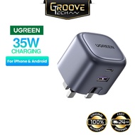 UGREEN 35W USB C Charger Nexode GaN 2 Ports Fast Charger PD Foldable Fast Charging Quick Charge USB 