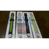 Rubber watch strap apple watch 42mm nike sport band oem