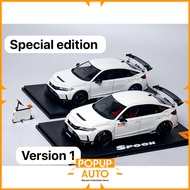 Peako 1:18 Civic Type R FL5 Spoon White Special Edition PEA18-FL5-SPWSE / Civic Type R FL5 Spoon Whi
