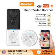 MeeGoo Tuya Wireless WiFi Doorbell Camera Video Two-Way Intercom Doorbell Home Security Doorbell