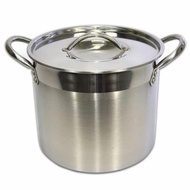 SUPRA STOCK POT STAINLESS STEEL 8 QT THICK