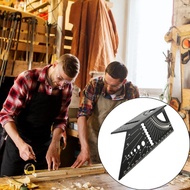 CH* Multifunction Woodworking Square for Carpenter 45 90 Degree Angles Ruler Layout Square Guide Rul