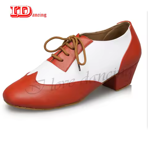 New Modern Men's Ballroom Tango Latin Dance Shoes Man Dance Shoes Genuine Leather Man New Style Bran