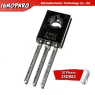 10pcs free shipping 2SD882P D882P D882 TO-126  amplifier for 3A 40V PNP new original