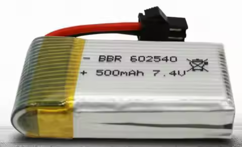 7.4v 500mah 602540 -2S high rate 25C polymer lithium battery li-po for drone aircraft remote control