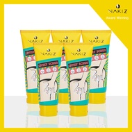 5 Pack Nakiz Lively Scrub Exfoliating Shower Body Scrub Spa Polish Skin Care Butt Arm Leg SG Stock A